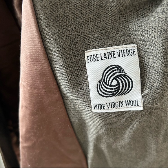 Long Women’s Wool Lined heavyweight Trench Coat - Picture 7 of 11